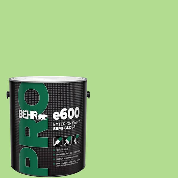 BEHR PRO 1 gal. #MQ4-46 Early Spring Semi-Gloss Exterior Paint