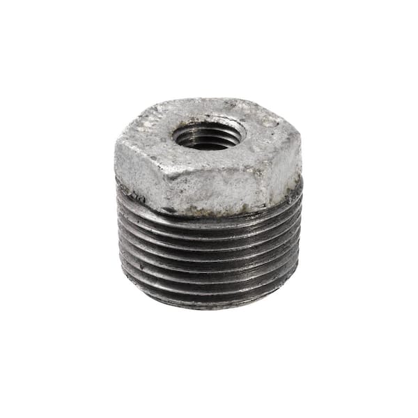 Southland 3/4 in. x 1/4 in. Galvanized Malleable Iron MPT x FPT Hex Bushing Fitting