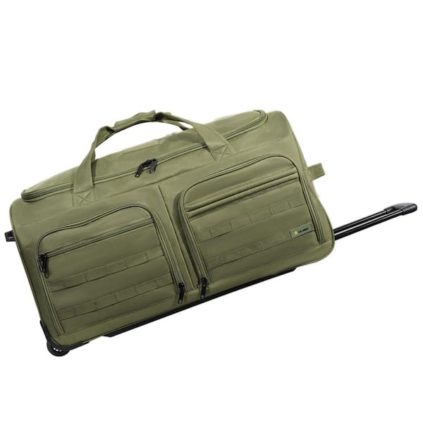 US ARMY U.S. Army ROMEO 31-inch Tactical Rolling Duffel Green