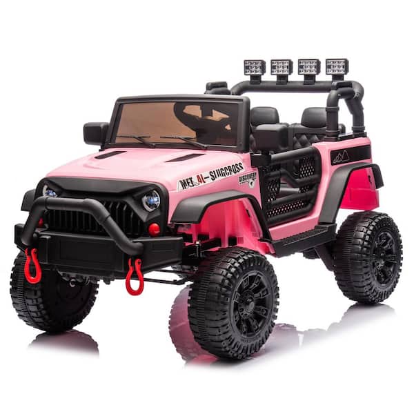 Siavonce 24V Kids Ride On Car W/Parents Remote Control,400W Motor, Safety Belt for Kids Aged 3plus.