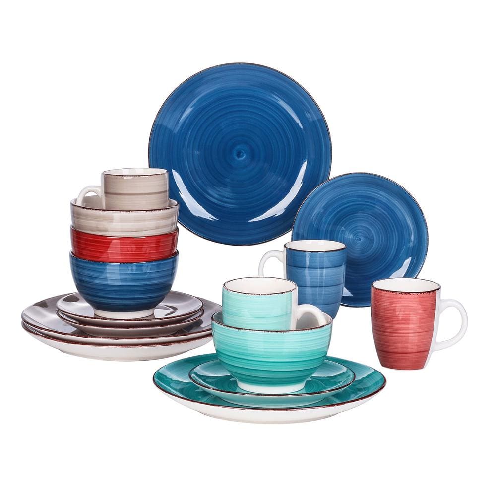 vancasso Bella 16Pieces Dinnerware Set Porcelain Dinner Set Crockery