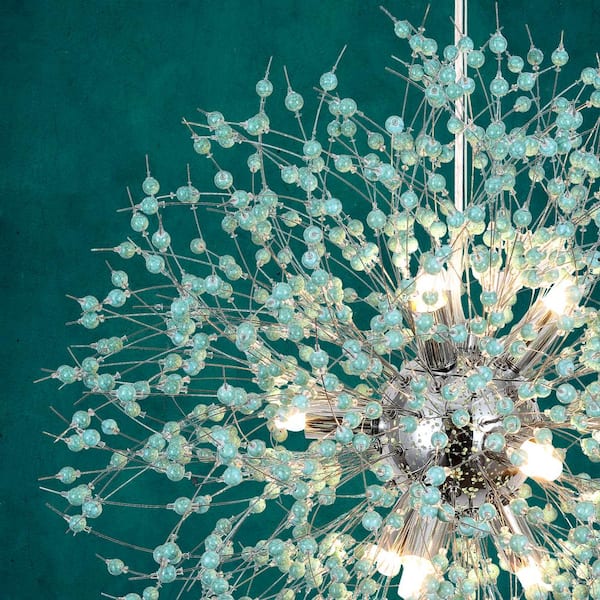 Creative Home Ceiling Decor LED Fixture Living Dining Room Blue/Red Flower  Style Hanging Chandeliers Light Crystal Pendant Lamp - China Luxury Glass  High Ceiling Long Pendant Light, Large Customization Hotel Lobby  Chandeliers