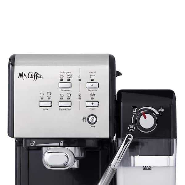 Mr. Coffee One-Touch CoffeeHouse Espresso and Cappuccino Machine 