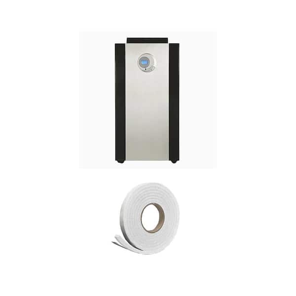 9456 BTU Portable AC Cools 500 Sq. Ft. with 3M Filter and 3/4 in. x 7/16 in. x 10 ft. Weatherstrip Tape