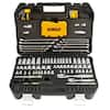 DEWALT 1 4 in. x 3 8 in. Drive Polished Chrome Mechanics Tool Set