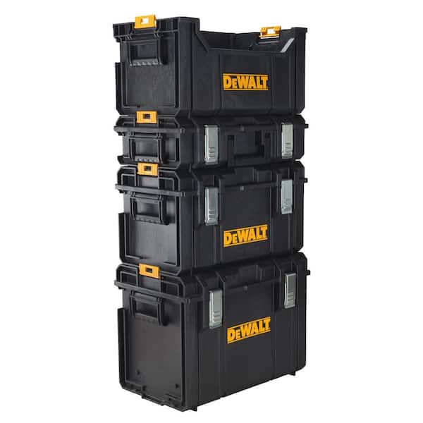 Dewalt DWST08202 Tough System 100 Bucket Tool Organizer with Tough System  Tote and Large Tough System Case