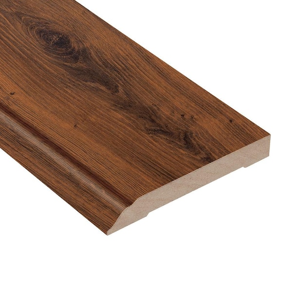 HOMELEGEND Carmel Canyon Oak 1/2 in. Thick x 3-13/16 in. Wide x 94 in. Length Laminate Wall Base Molding