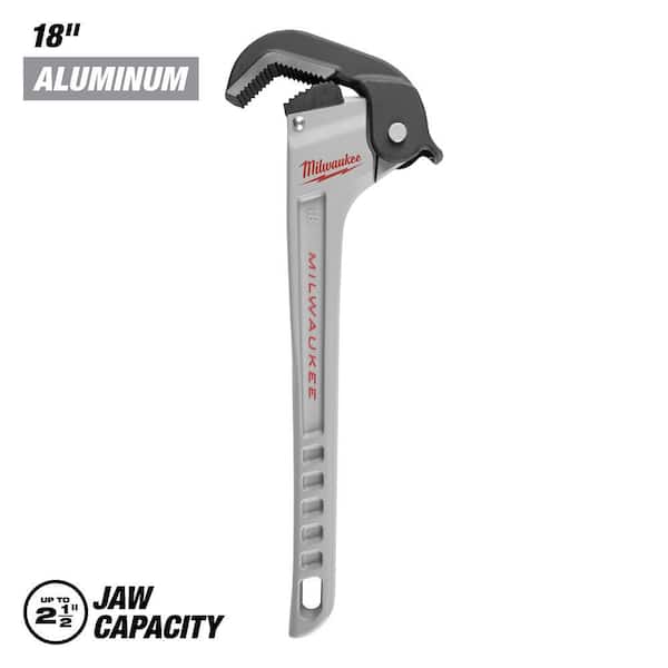 18 in. Self-Adjusting Aluminum Pipe Wrench