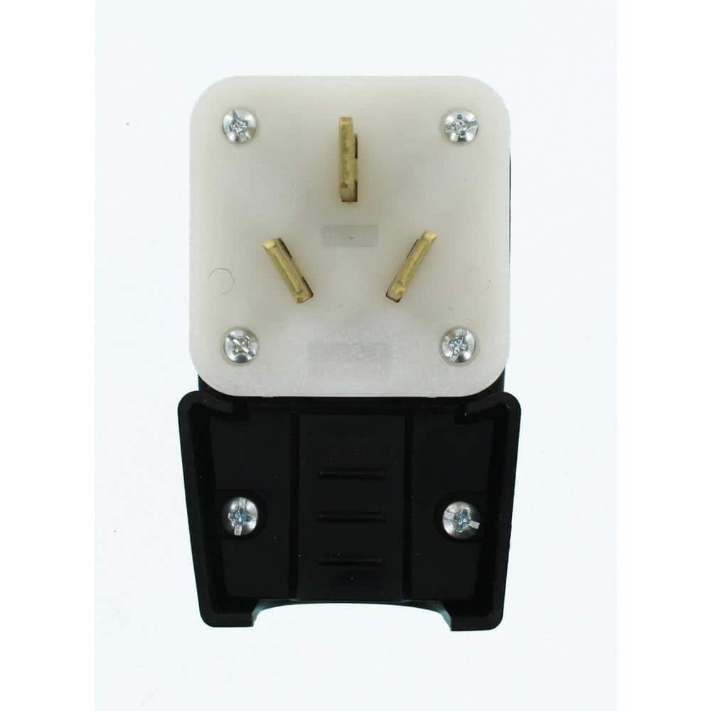 50-Amp 125/250-Volt Industrial Grade Straight Blade Range Plug, Black 9450-P price history on PriceWatchPro