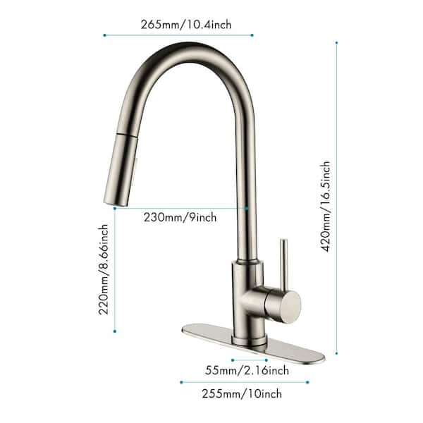 Peerless Westchester Stainless 1-Handle Deck-Mount Bar and Prep Handle Kitchen Faucet (Deck Plate Included) Peerless Westchester Stainless 1-Handle Deck-Mount Bar and Prep Handle Kitchen Faucet (Deck Plate Included)