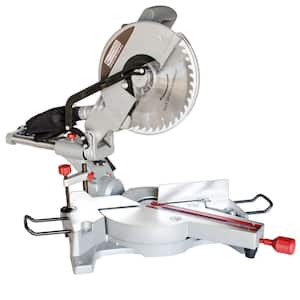 15-Amp 12 in. Sliding Compound Miter Saw with Laser Guide