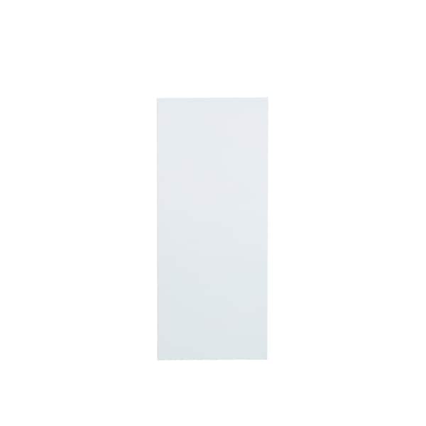 Cambridge Radiance 9 in. W x 12 D x 36 in. H Ready to Assemble Slab Wall Kitchen Cabinet in White Gloss