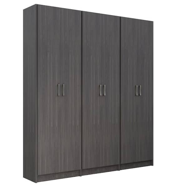 Reviews for MODULAR CLOSETS Alto Pantry Collection 88.5 in. W Grey Wall ...