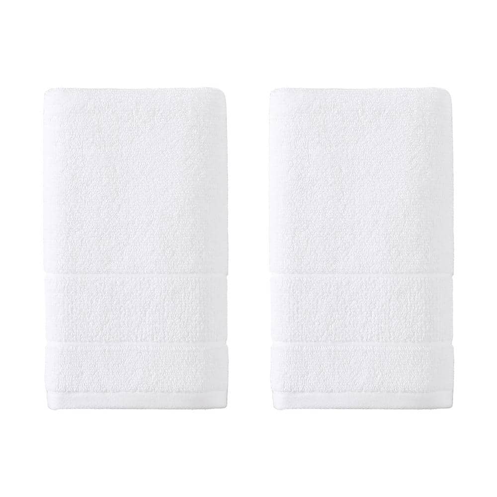 LINEN REPUBLIC White Towel Set of 8-2 Bath Towels 2 Hand Towel and 4 Wash  Cloths White Bathroom Towel Set- Thick White Bath Towels Fluffy and