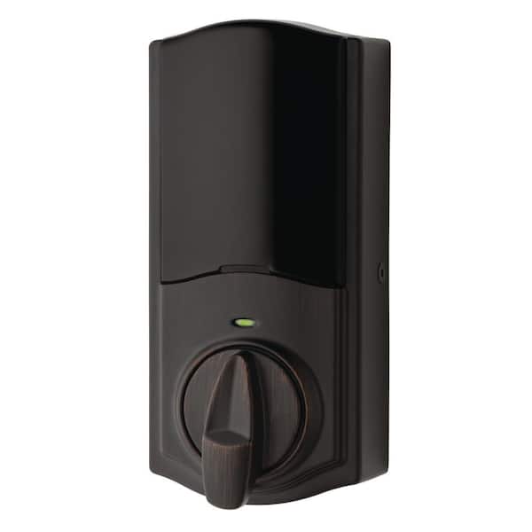 Kwikset Kevo Convert Smart Lock Venetian Bronze Conversion Kit Featuring Bluetooth Technology