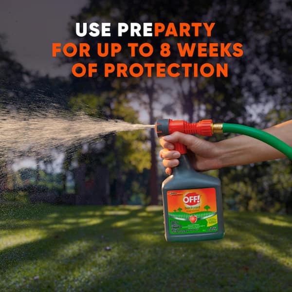 OFF! Backyard Pretreat Concentrate Liquid Insect Killer 32 oz