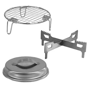 Sunnydaze 3-Piece Accessory Kit for Smokeless Tabletop Fire Pit - 7 in.