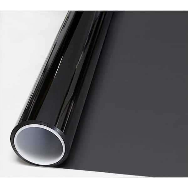 BuyDecorativeFilm 48 in. x 48 ft. NA35 Sun Control and Heat Rejection Black (Medium) Window Film