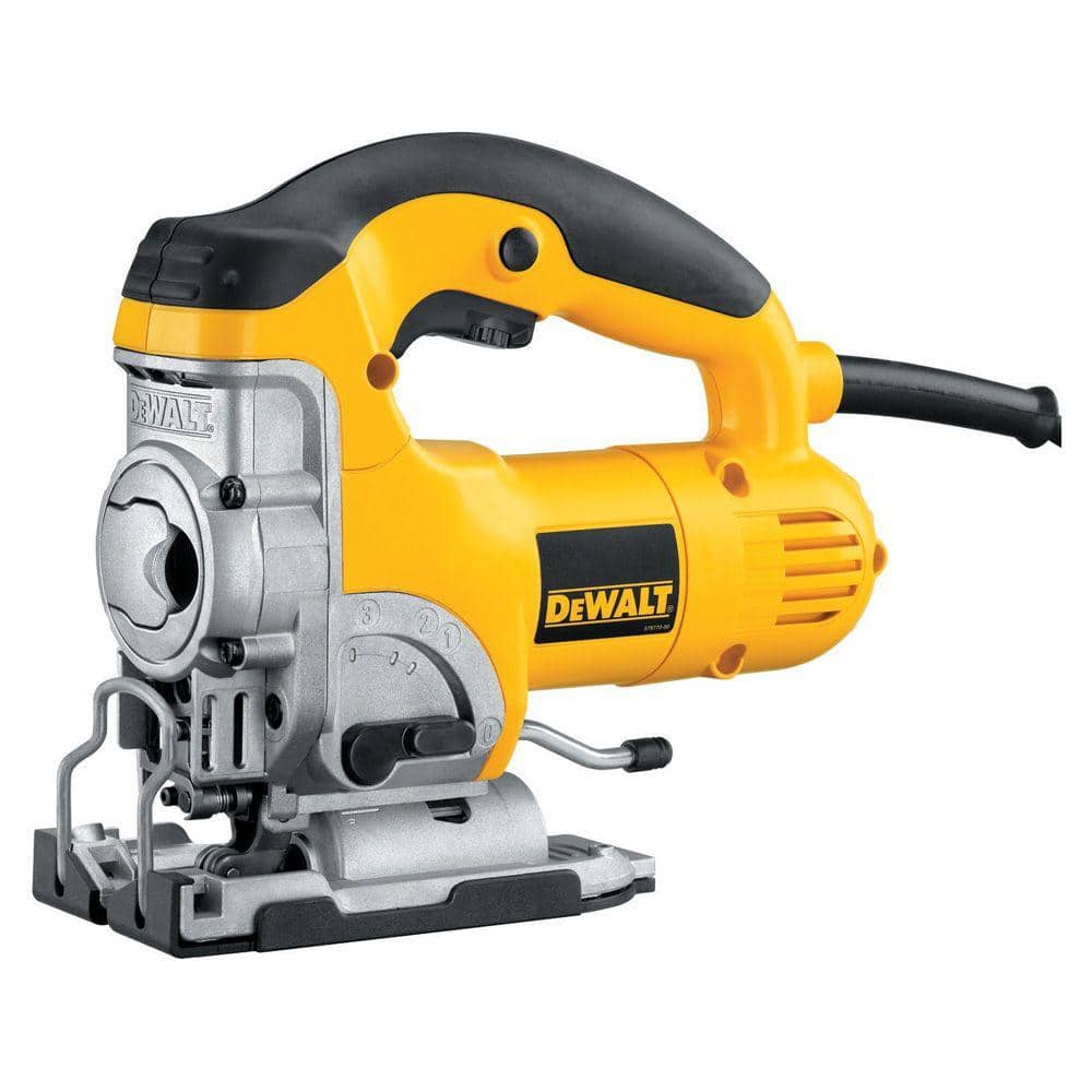 DEWALT 6.5 Amp Corded Variable Speed Jig Saw with Kit - The Home