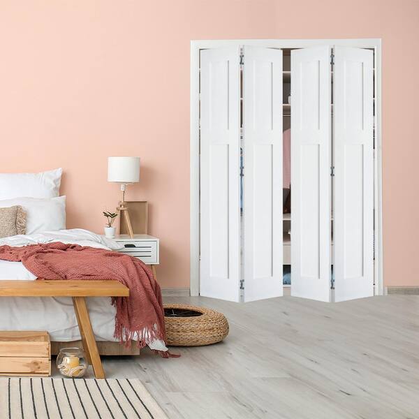 Krosswood Doors 48 in. x 80 in. Craftsman Shaker 2-Panel Solid