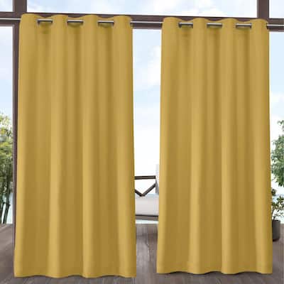 1 Home Improvement Retailer Search Box, Bright Yellow Sheer Curtains