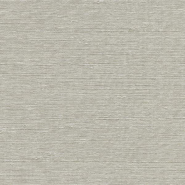Warner Aspero Light Grey Faux Grasscloth Light Grey Wallpaper Sample