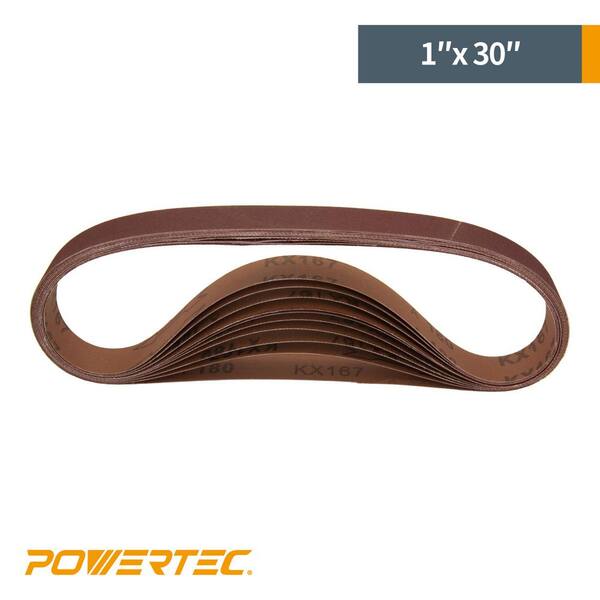 10pc 6" X 80" 100 GRIT SANDING BELT Butt Joint sand paper Made in USA cloth back 10pc 6" X 80" 100 GRIT SANDING BELT Butt Joint sand paper Made in USA cloth back