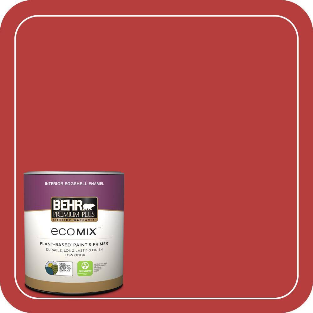 1 qt. #S-G-170 Licorice Stick Eggshell Enamel EcoMix Plant-Based Interior Paint & Primer product image for price tracking