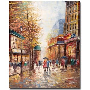 24 in. x 32 in. French Street Canvas Art