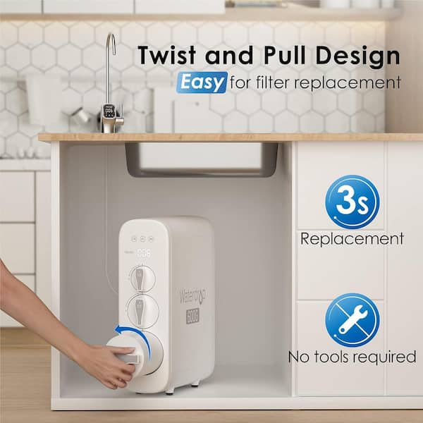 Waterdrop Replacement Filter for B-BBY-WD-G3P600-W, Remineralization Reverse  Osmosis Water Filter, 2 Year White B-BBY-G3P600-RO - Best Buy