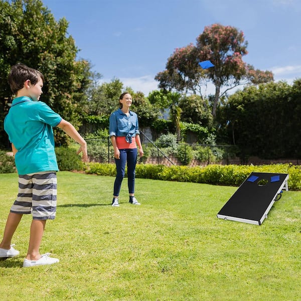 Foldable Bean Bag Toss Cornhole Game Set Tailgate Regulation w/carrying bag