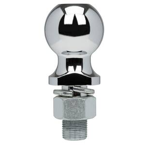 Class 4 6,000 lb. 2-5/16 in. Ball Diameter, 1 in. Shank Diameter, 2 in. Shank Length Chrome Trailer Hitch Ball