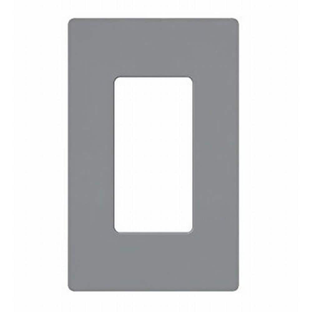 1-Gang Gray Decora/Rocker Polycarbonate Standard Screwless Wall Plate (1-Pack) 80301-GY price history on PriceWatchPro