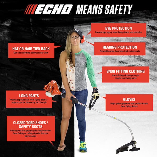 ECHO MANUAL FEED TRIMMER CUTTING HEAD FITS ALL SRM STRAIGHT SHAFT TRIMMERS! 