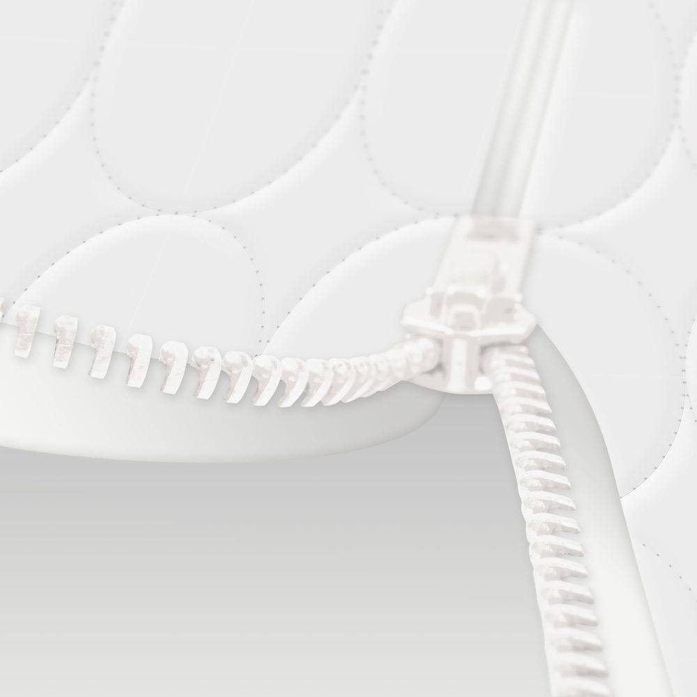 King-Size Hypoallergenic Cotton-Polyester Pillow Protector