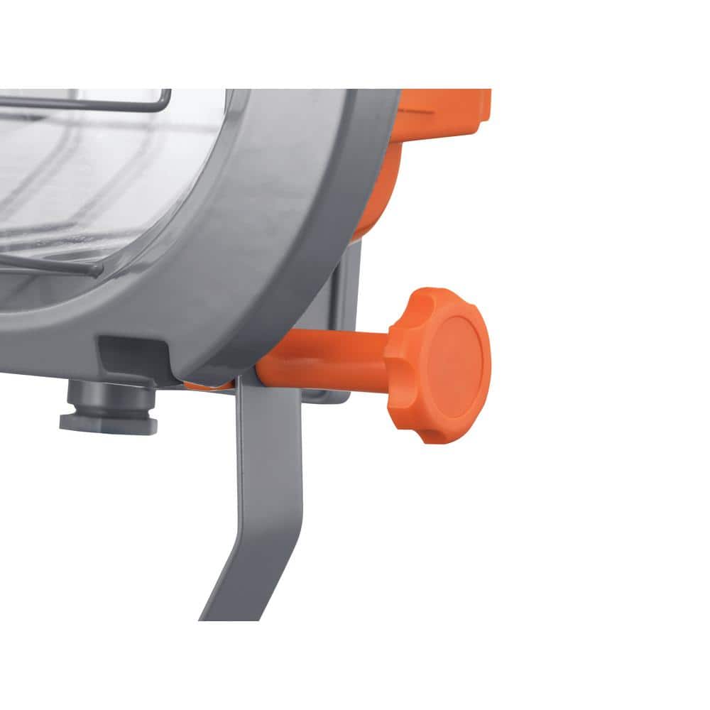 1200-Watt Orange and Gray Halogen Tripod Work Light