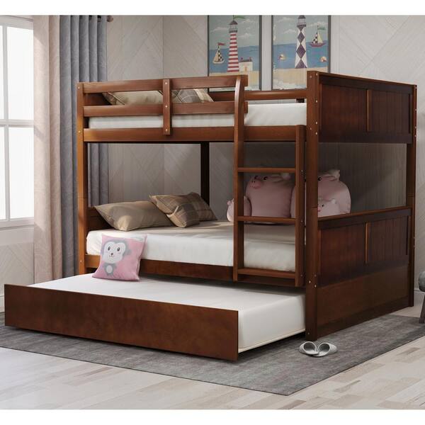 twin over full bunk bed bobs furniture