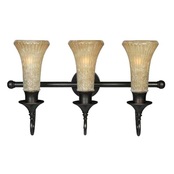 Designers Fountain Montpelier Collection 3-Light Dark Tahoe Wall Vanity Light