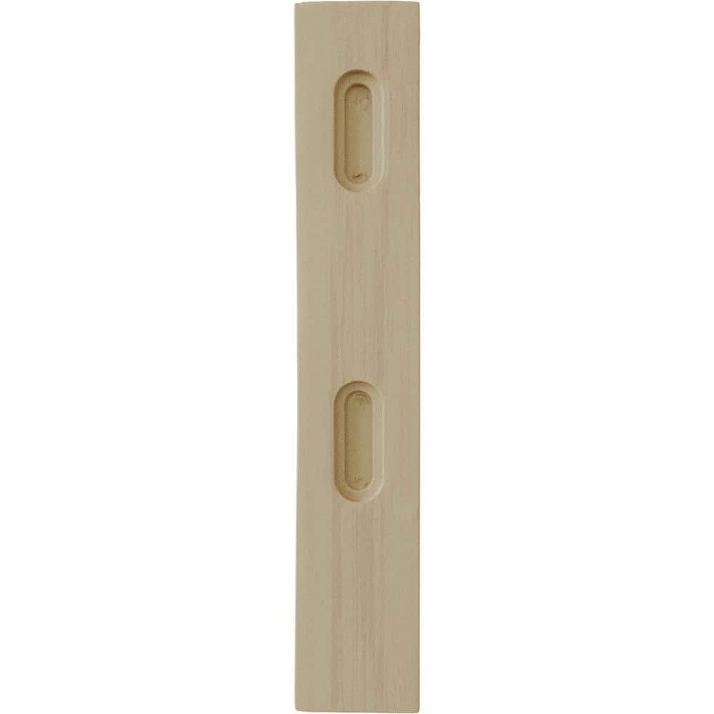 Large Olympic Hand-Carved Rubberwood Bracket Shelf 10"