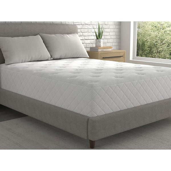 Clean and Cool California King Medium Memory Foam 12 in. Mattress