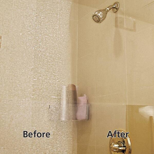Rejuvenate Scrub Free Soap Scum Remover Shower Glass Door Cleaner Works on  Ceramic Tile, Chrome, Plastic and More 24oz