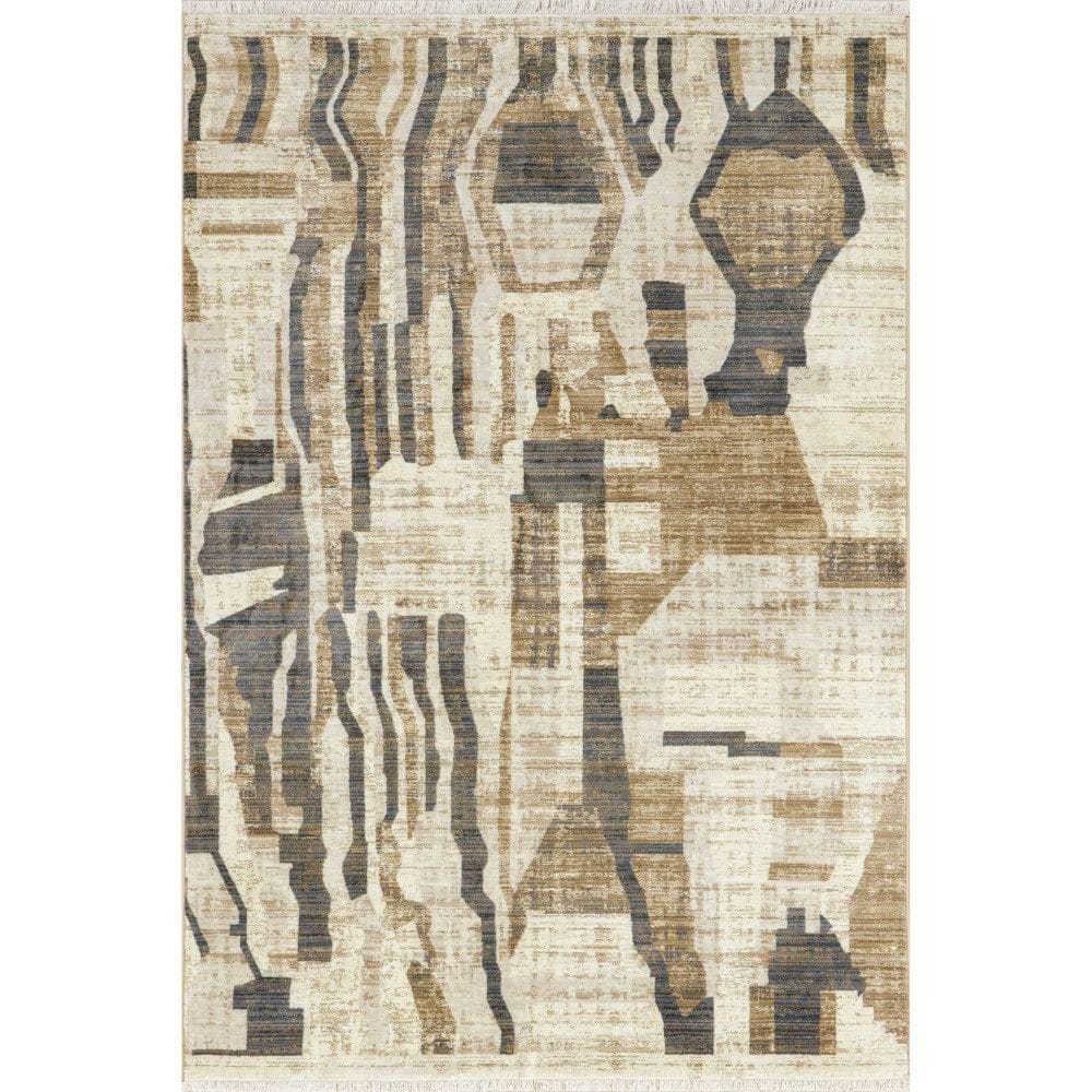 RUGS USA Prabal Gurung Bheri Abstract Beige 8 ft. x 10 ft. Area Rug