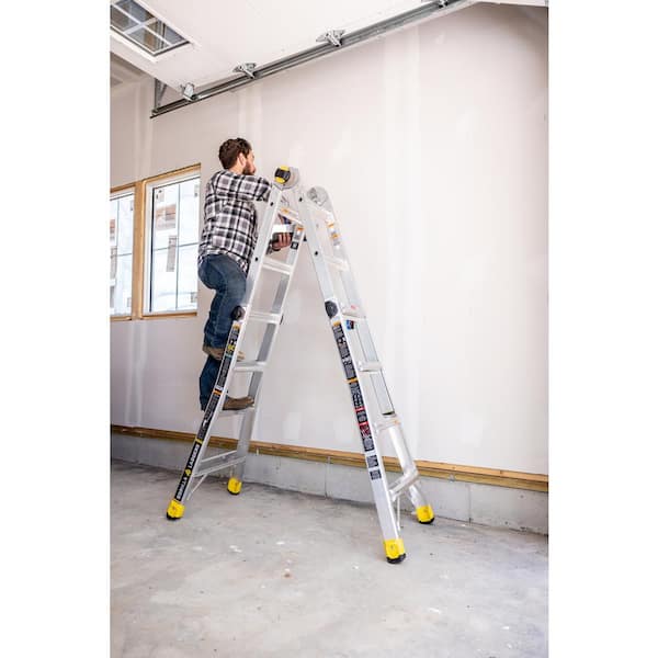 LADDER 12 FOOT Multi-Purpose-Position Aluminum Folding