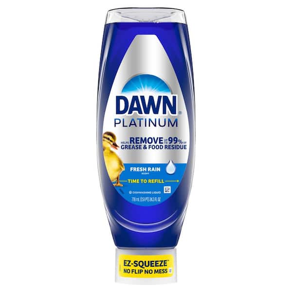 Dawn Platinum Ez-Squeeze 24.3 oz. Fresh Rain Scent Dish Soap
