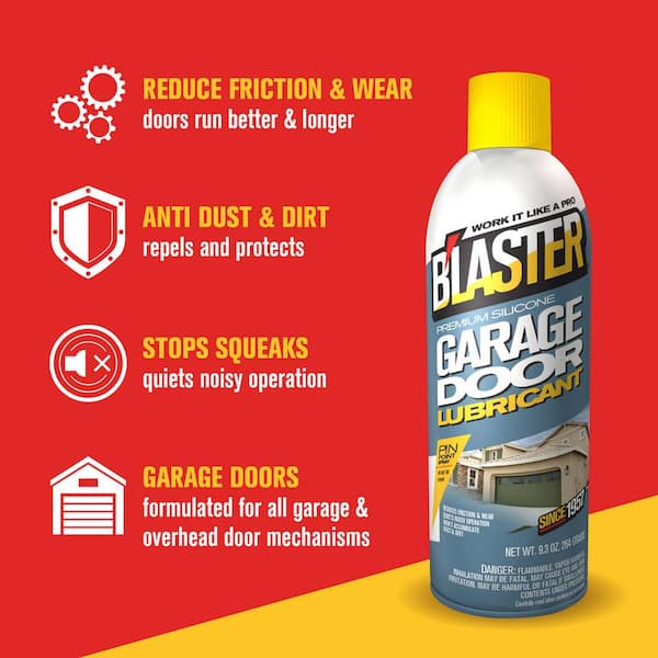 9.3 oz. Premium Silicone Garage Door Lubricant Spray