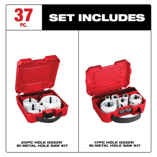 Milwaukee Hole Dozer General Purpose Bi-Metal Hole Saw Set