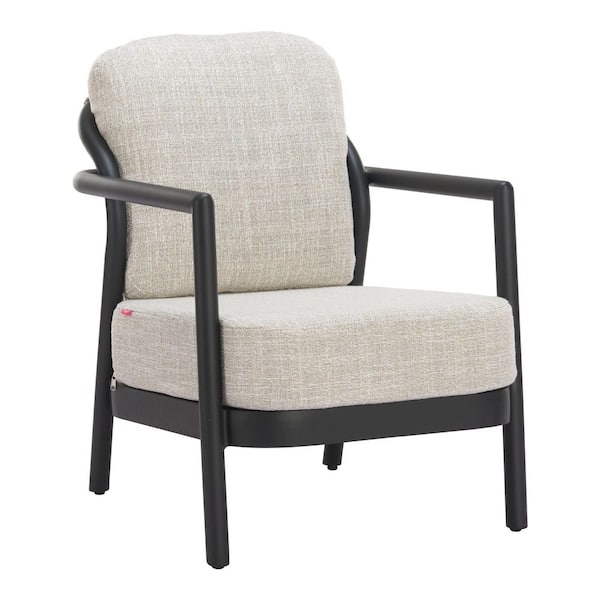 Rein Outdoor Collection Beige Olefin Accent Chair
