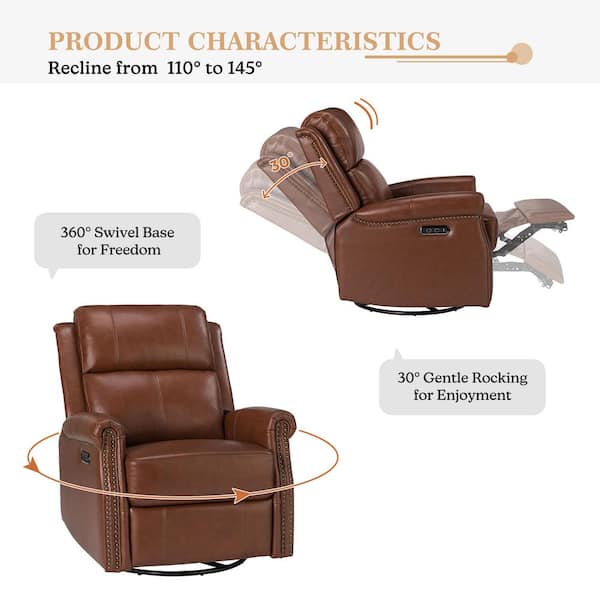 JAYDEN CREATION Kaletan Traditional Brown Genuine Leather