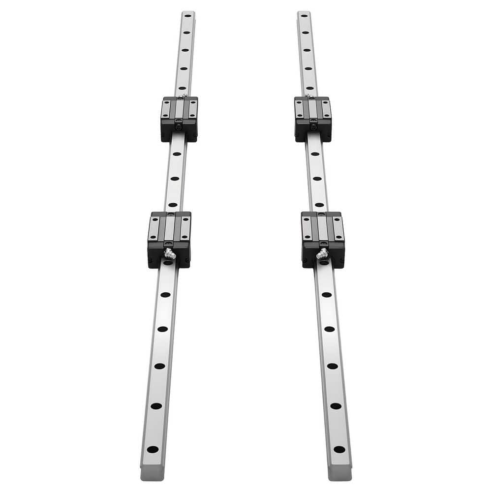 Linear Rail Guide Kit, HGR20, Anti Rust, 2-Pcs 1000 mm (39.4 in. ) Linear Motion Rails and 4-Pcs Bearing Slide Blocks price history on PriceWatchPro