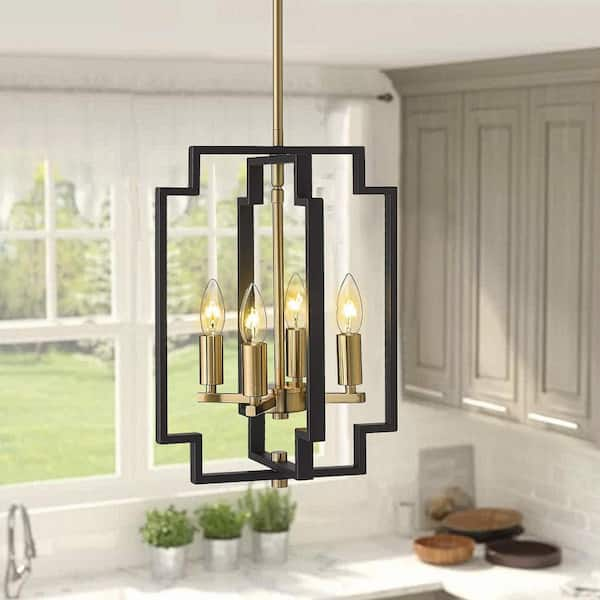 KINGTORO Modern Gold Pendant Light Fixtures for Kitchen Island and Dining  Room, Industrial Small Hanging 7.8 inch Crystal Chandelier Light Fixture  for Bedroom Entryway Living Room Foyer Hallway 